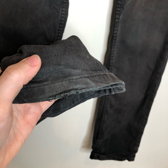 COPY - Prada Faded Black Slim Fit Jeans 100% Cotton 30 - Picture 6 of 9